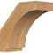 Ekena Millwork 4"W x 8"D x 8"H Imperial Rough Sawn Knee Brace, Western Red Cedar BRC04X08X08IMP00RWR - alternate 1